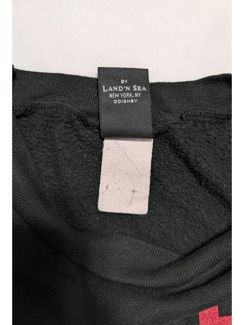 Vtg 90s Mickey Mouse Mickey Legends Crewneck Sweatshirt Black Land N Sea [Insert